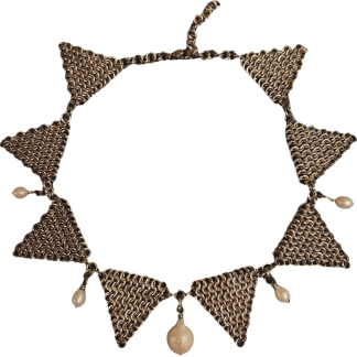 Jester Collar w/ Pearl adornments