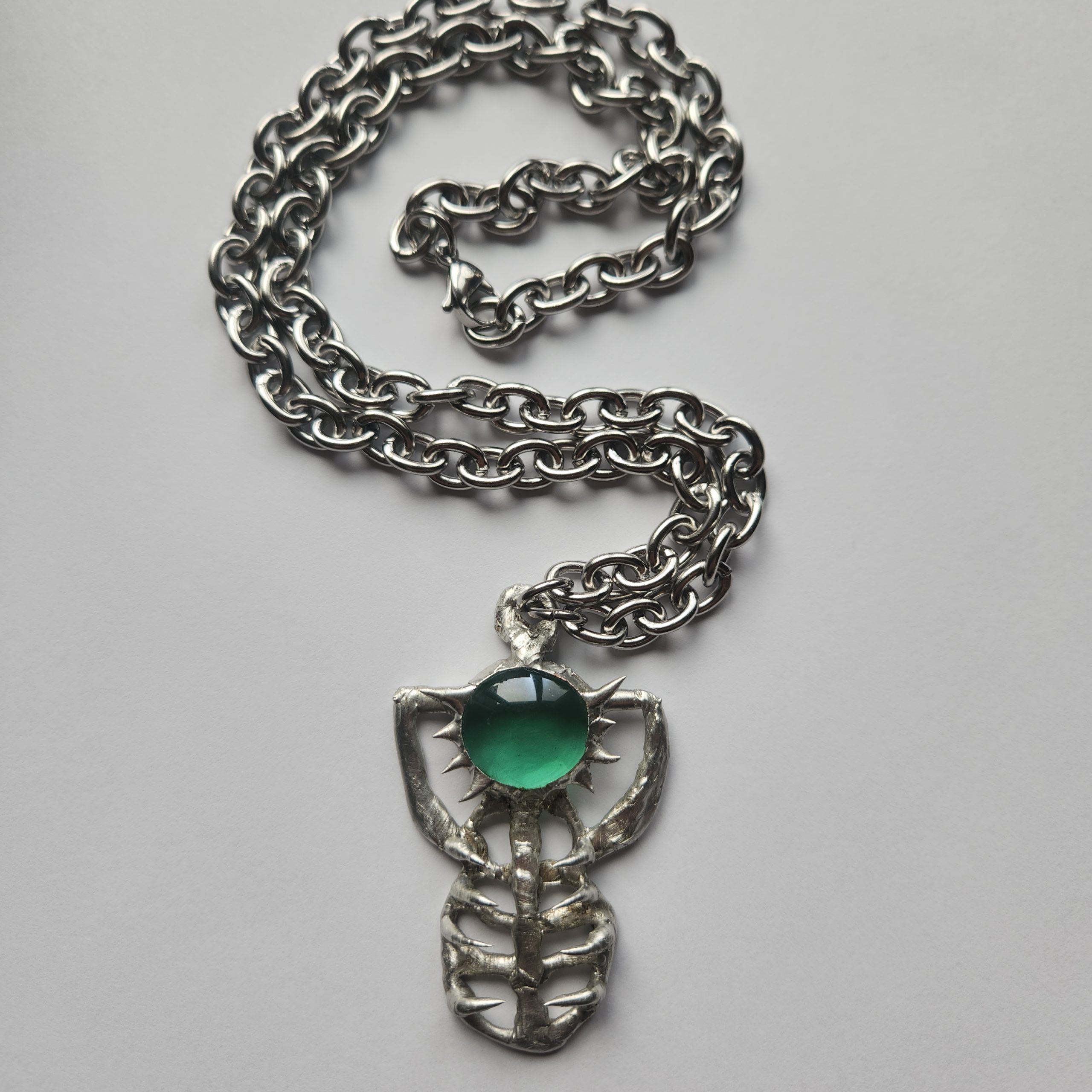 Between Worlds Soldered Pendant