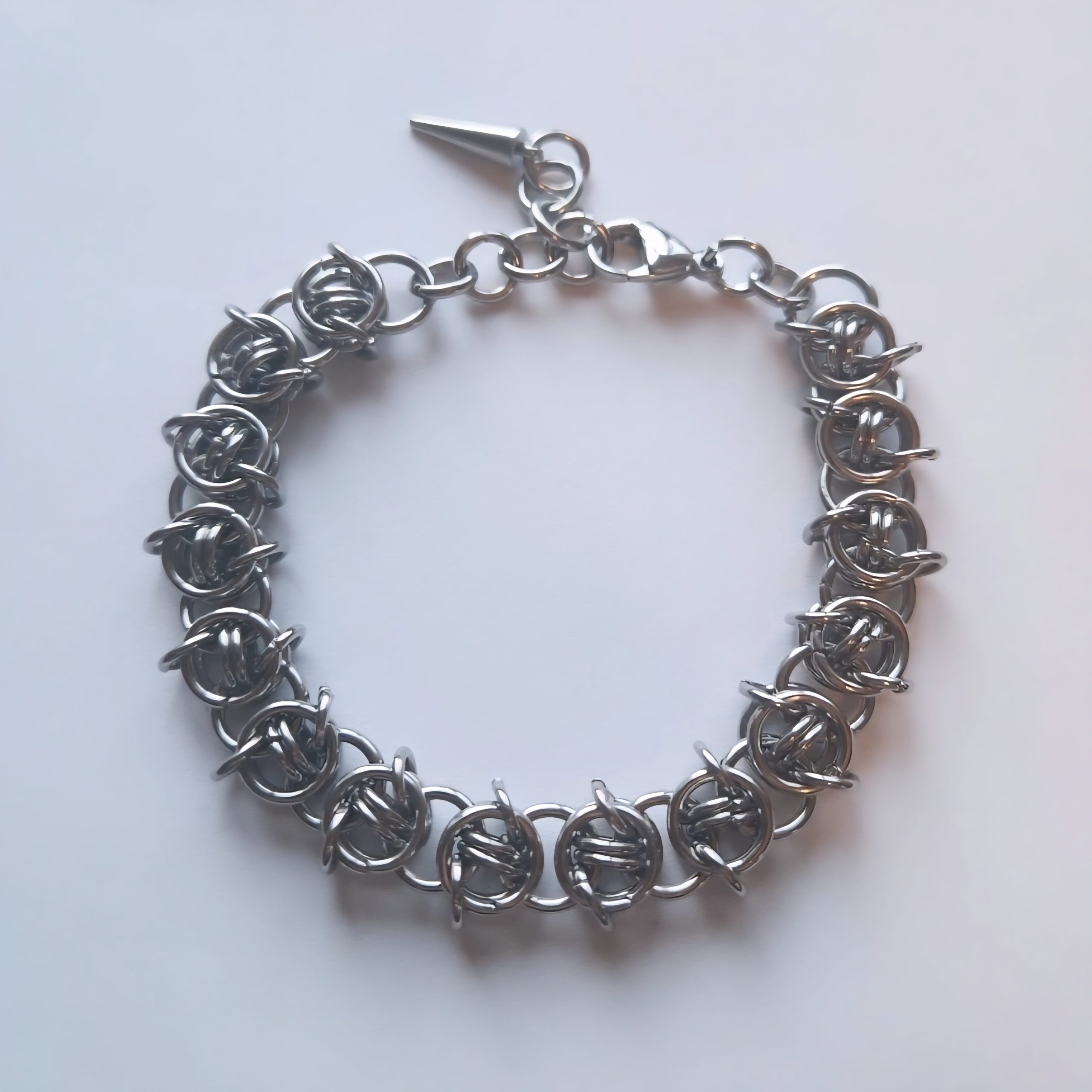 Barbed Helm Chainmaille Bracelet