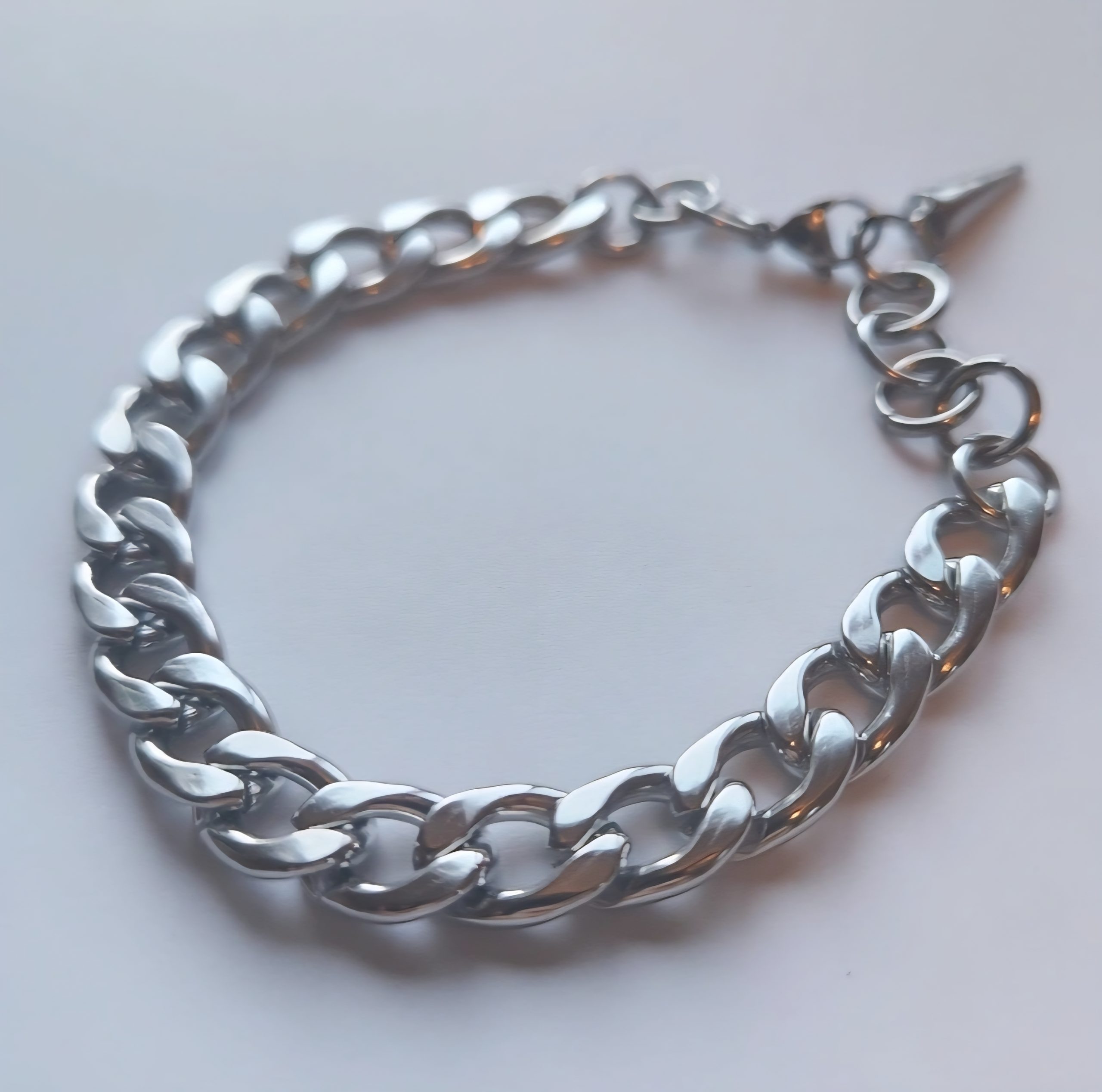 Cuban Link Steel Bracelet