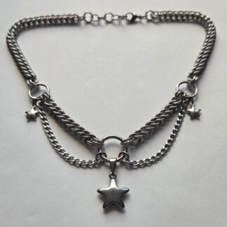 Star Chainmaille Necklace