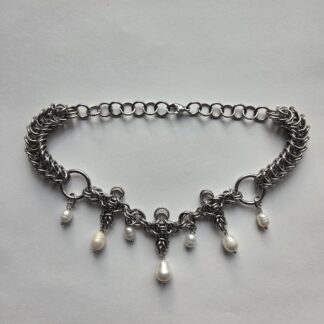 Ascended Gate Necklace - Pearl Variant