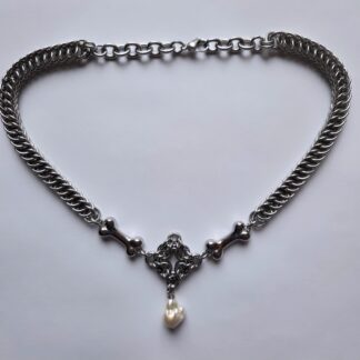Bone Charm Collar