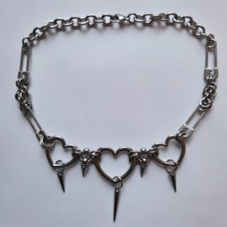 Lusterous Heart Necklace