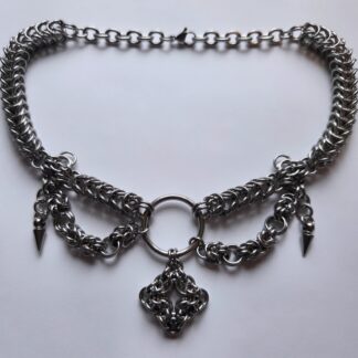 Gothic Lace Collar Necklace